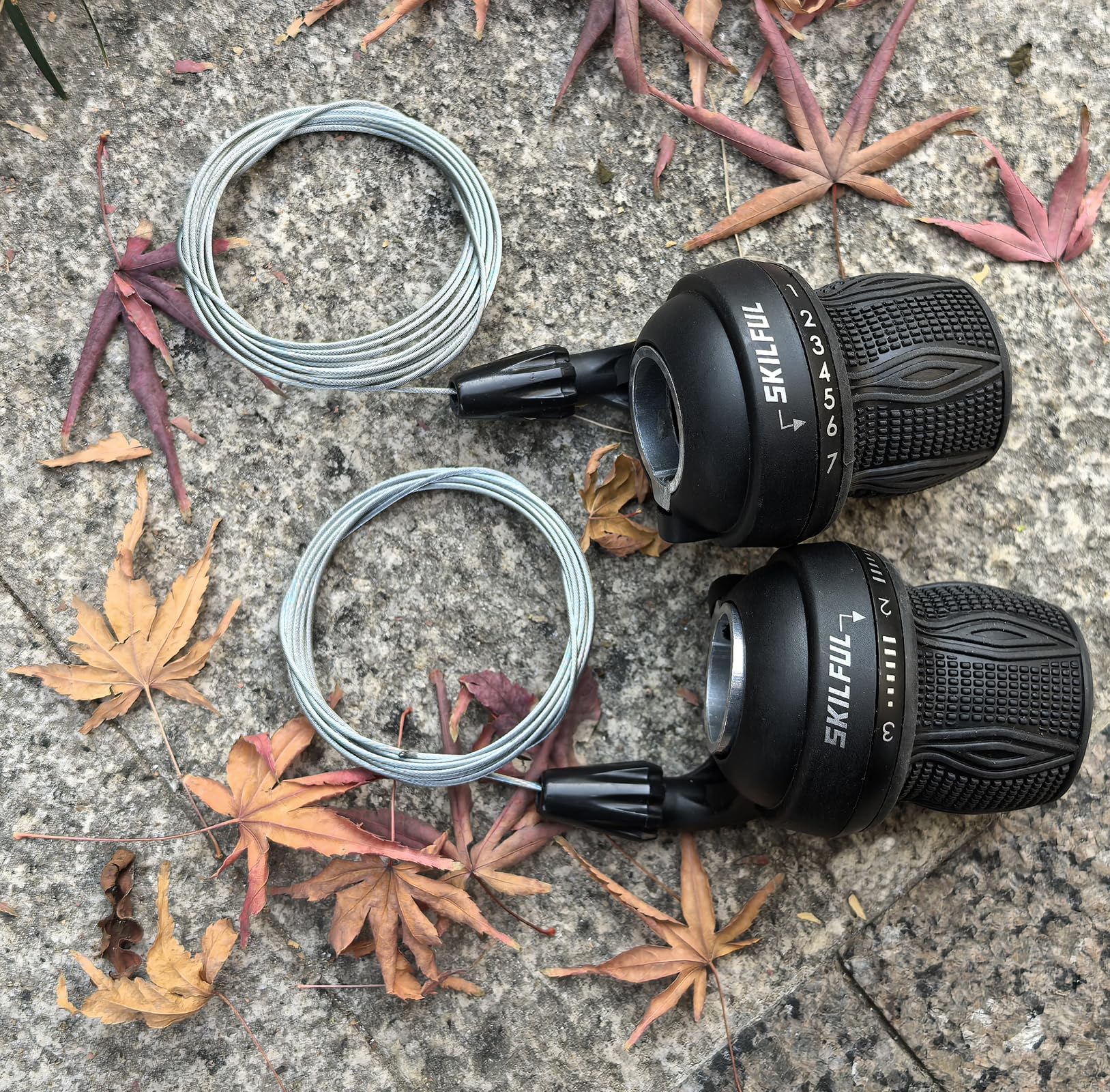Amazon.co.jp: THALOUS 自転車 ツイスト シフターレバー 3x7 3x6